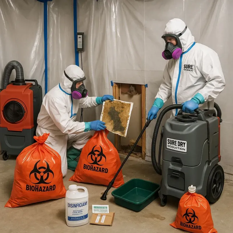Contaminated Water Handling Protocols process in Oxford, CT
