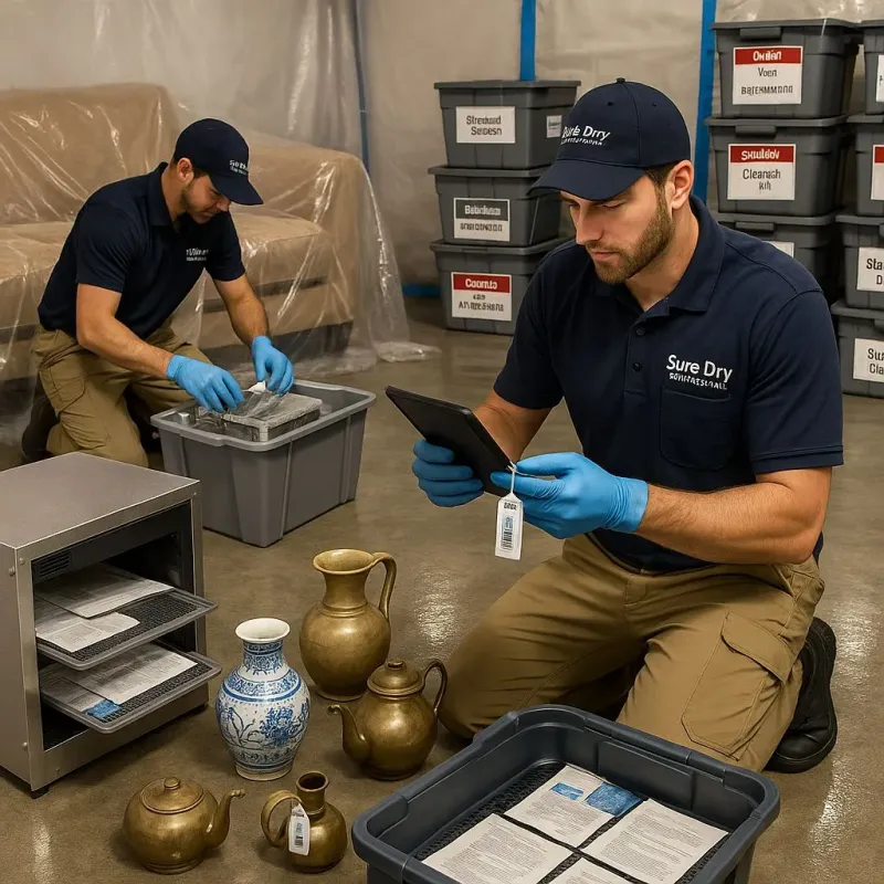 Content Protection and Restoration process in Oxford, CT